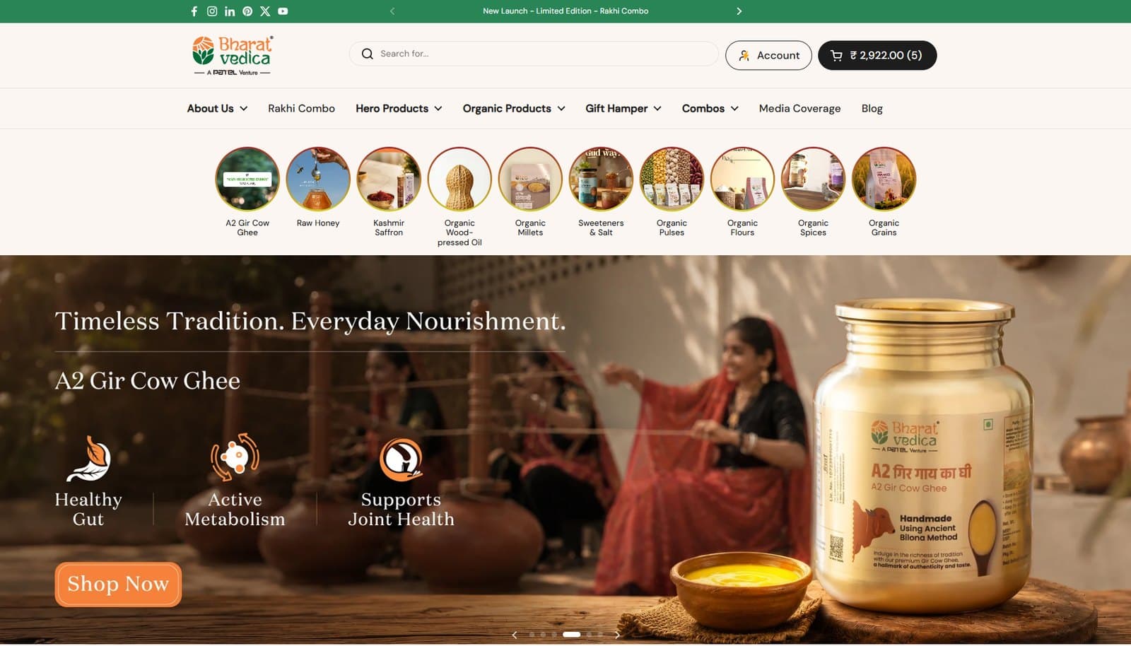 Bharat Vedica, From Farm to Storefront