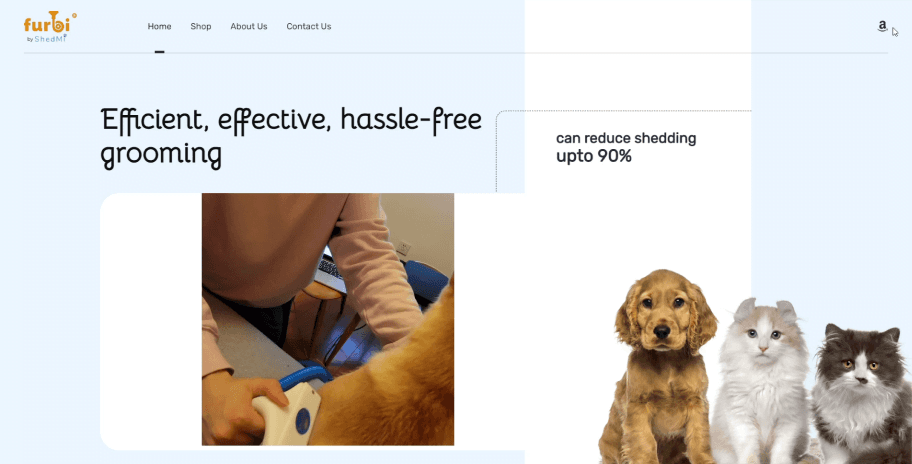 Developing A Pet Grooming Vacuum E-commerce