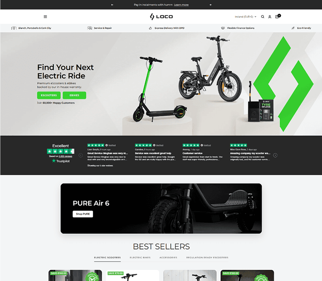 A Step-by-Step Product Page Upsell Flow for an E-Scooter Retailer — the delivered interface