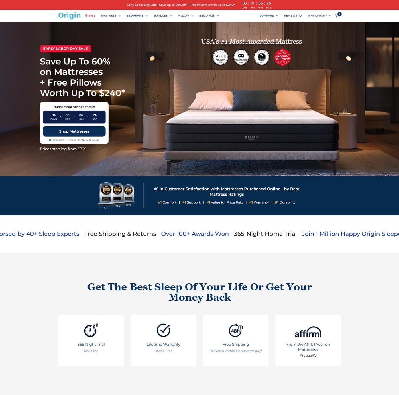 Sleep Science as a Storefront — the delivered interface