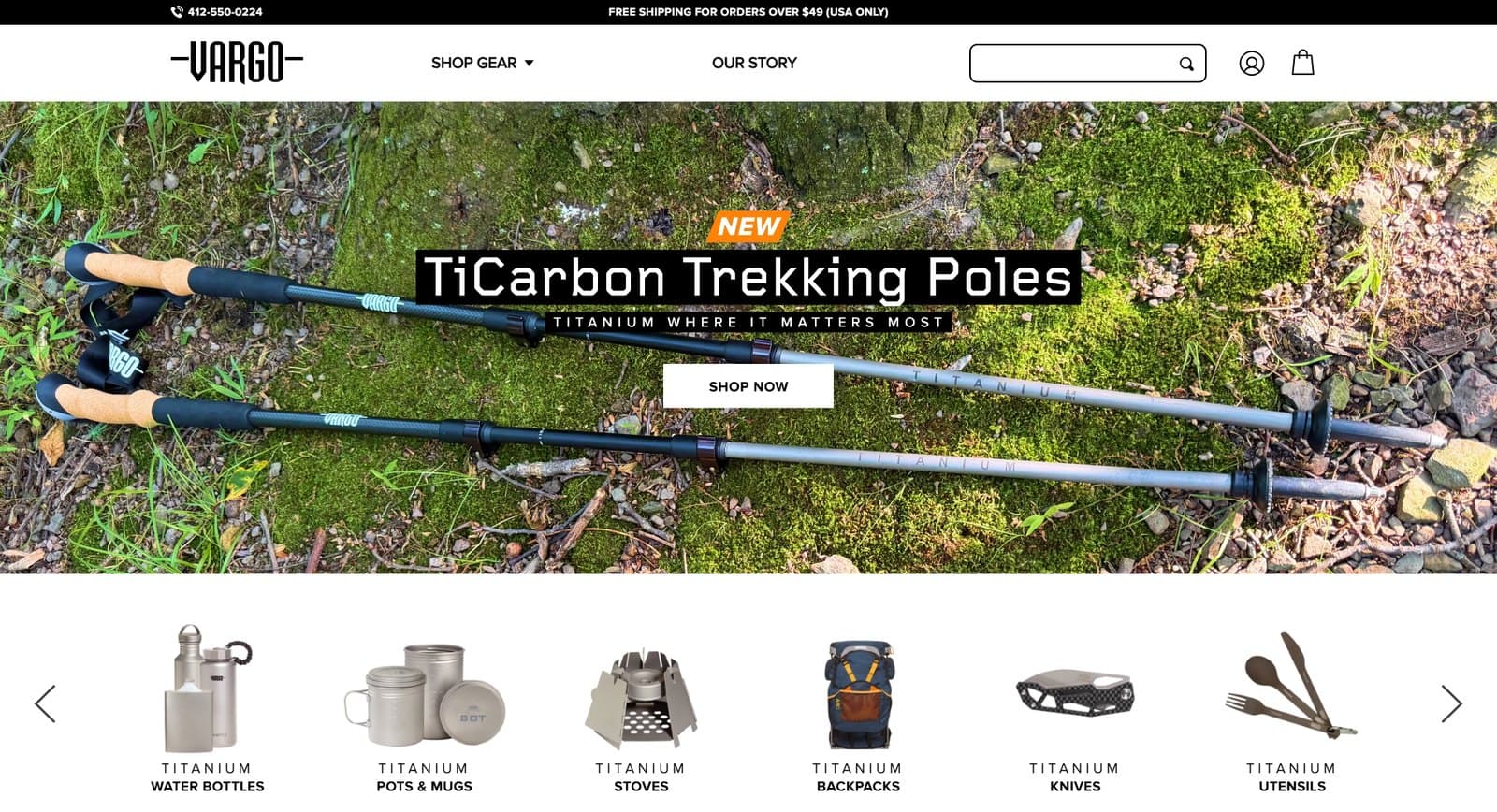 A Material-Led Store for Titanium Outdoor Gear